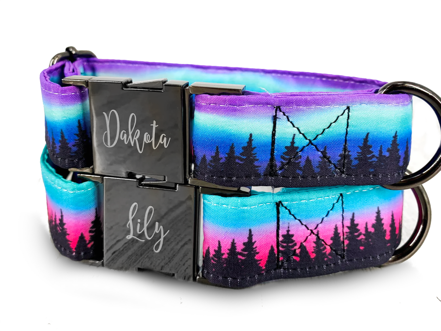 Purple Aurora Dog Collar