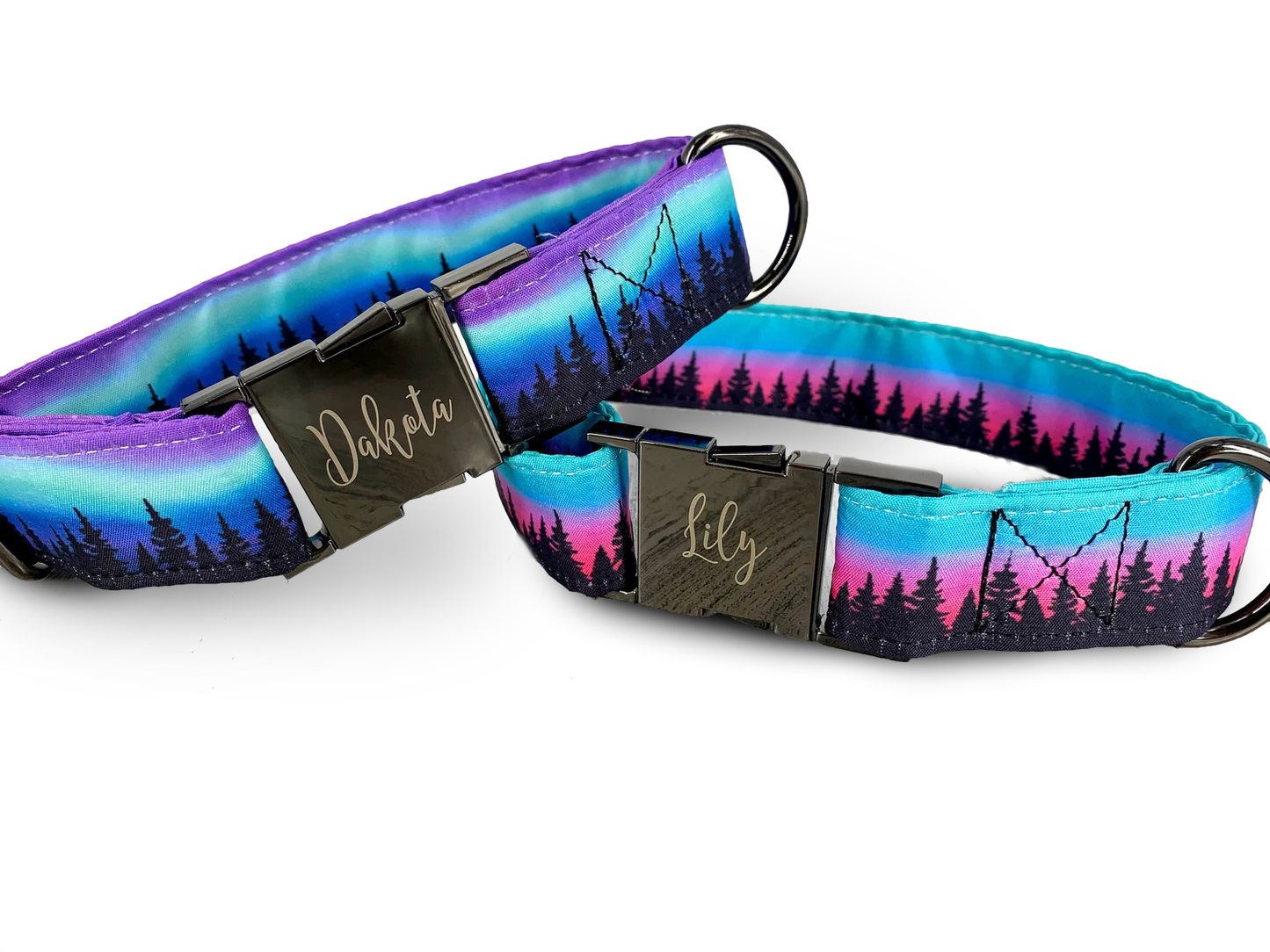 Purple Aurora Dog Collar