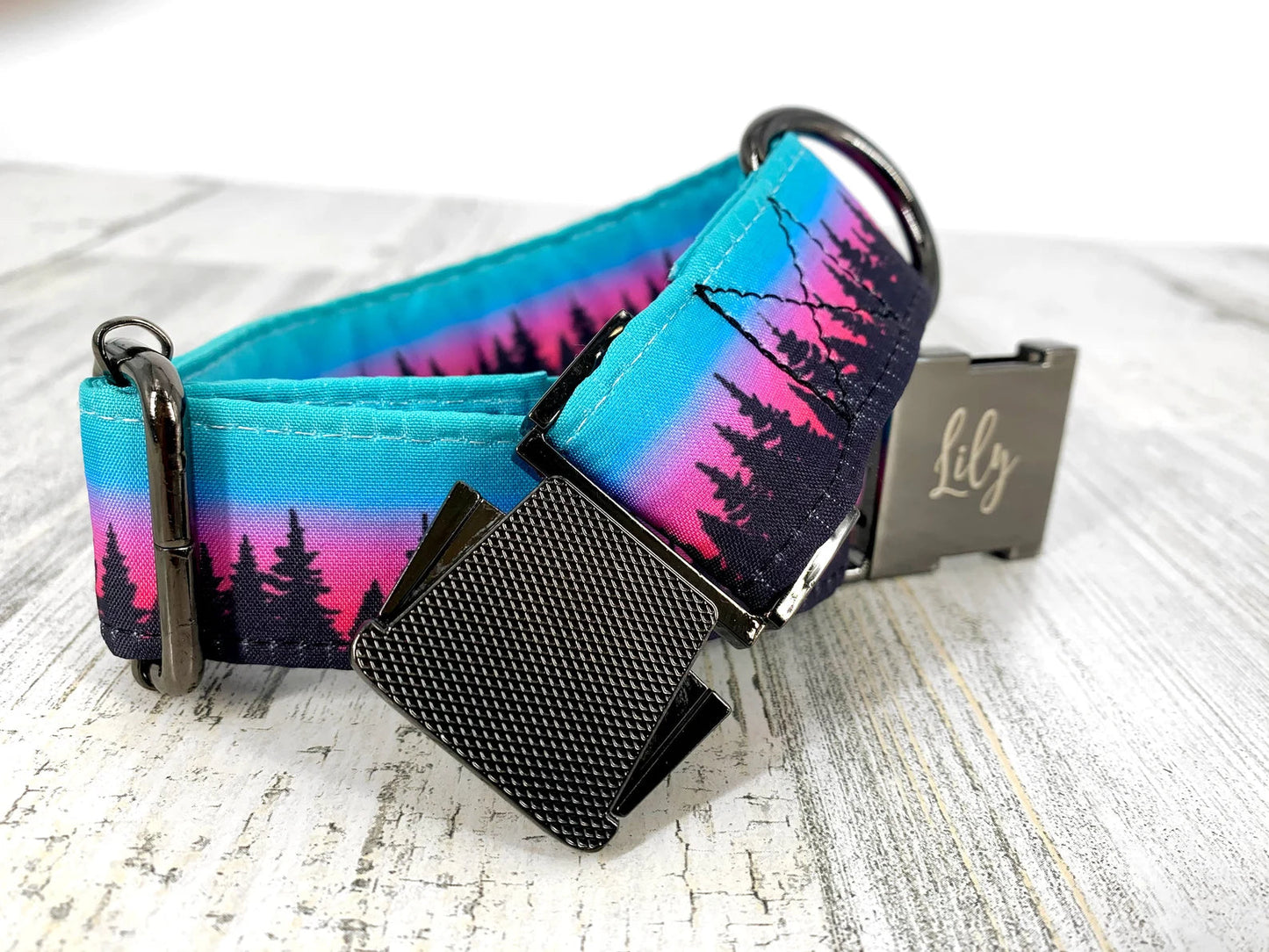 Purple Aurora Dog Collar