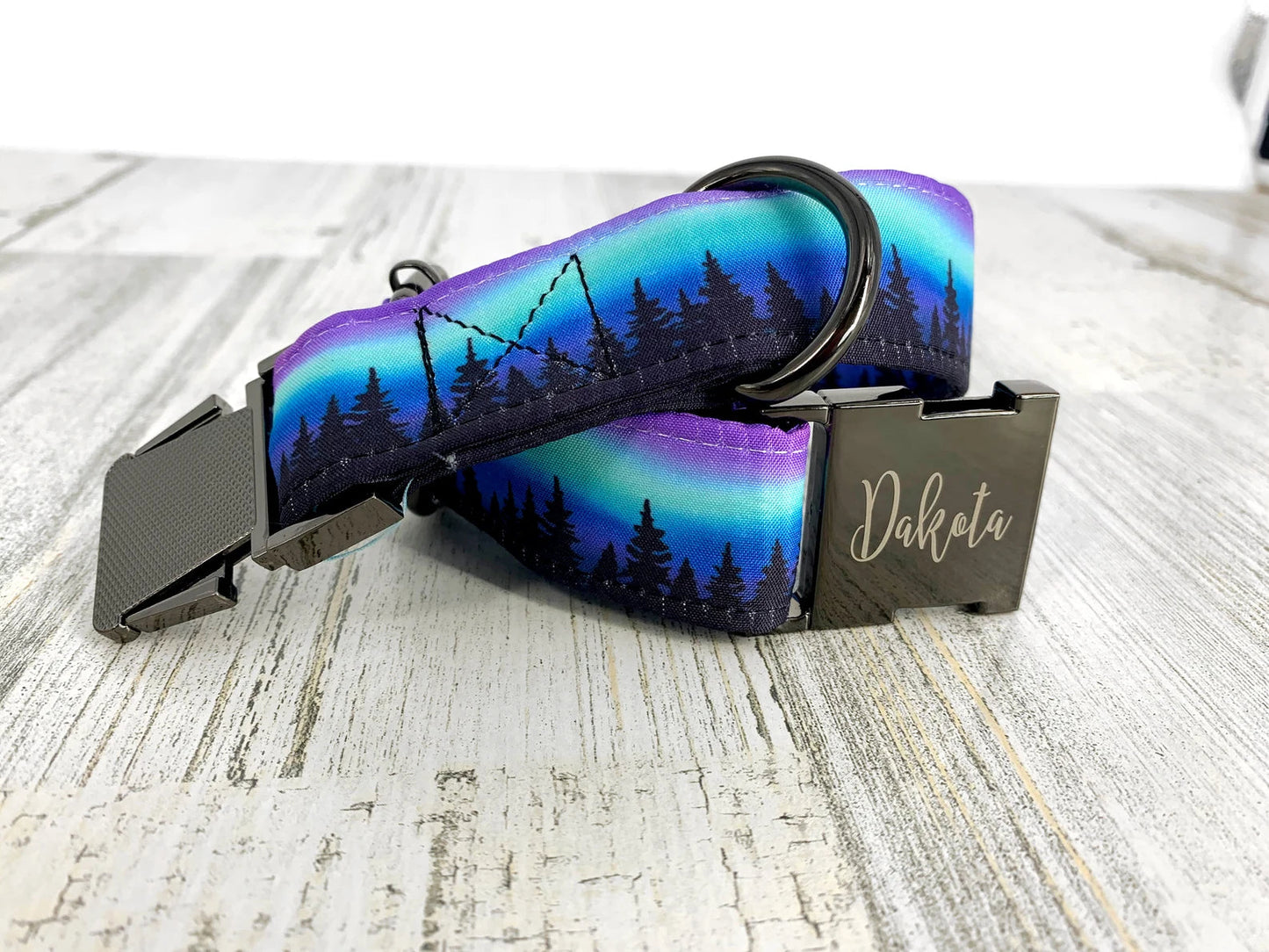 Purple Aurora Dog Collar
