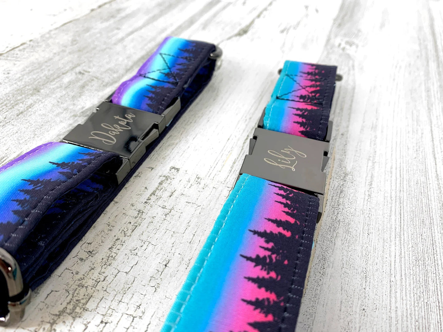 Purple Aurora Dog Collar