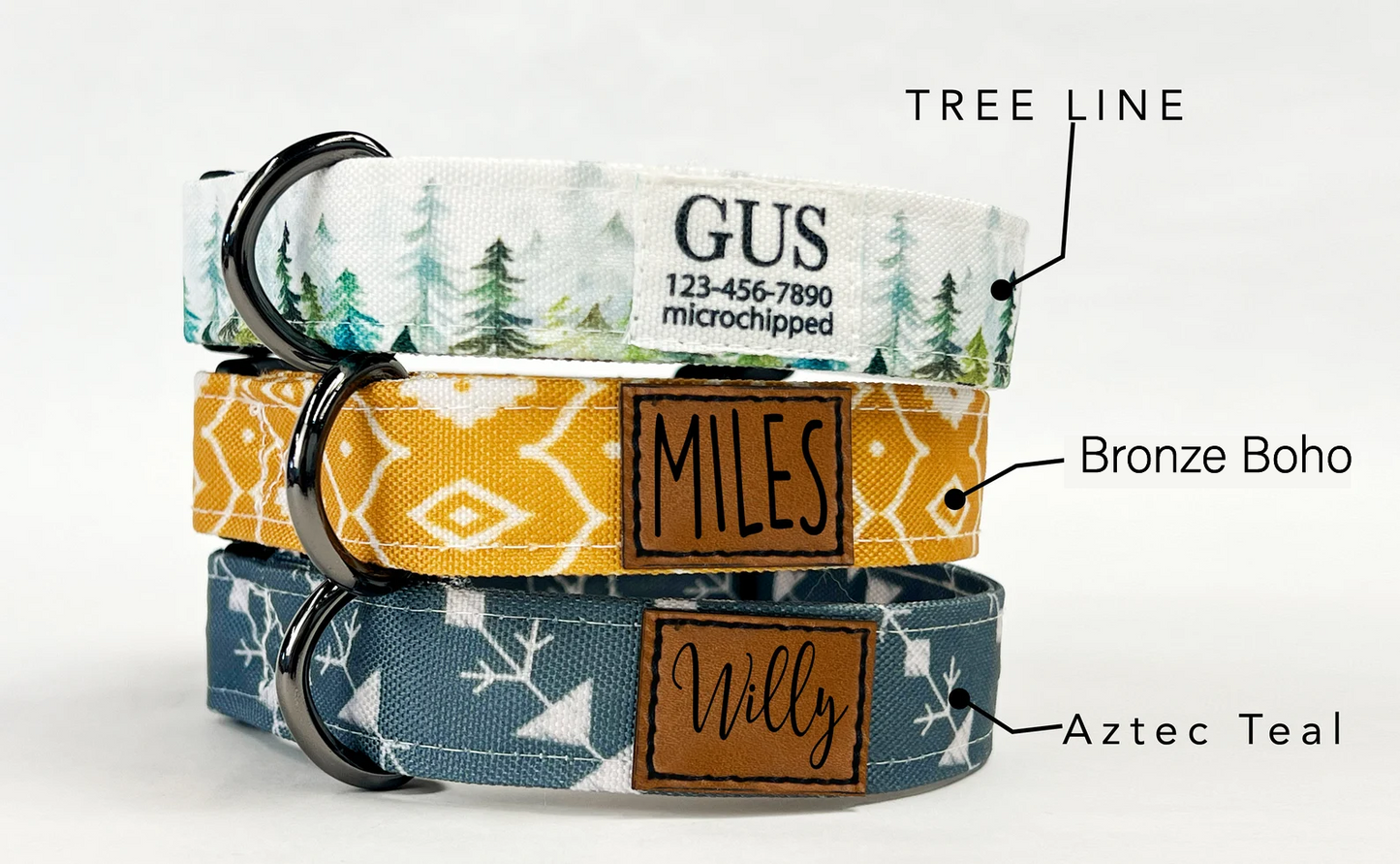 Personalized PNW Dog Collar