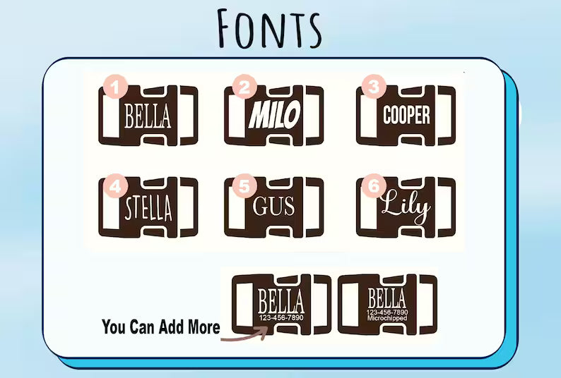 Holiday Theme Dog Collar, Personalized Holiday Collar