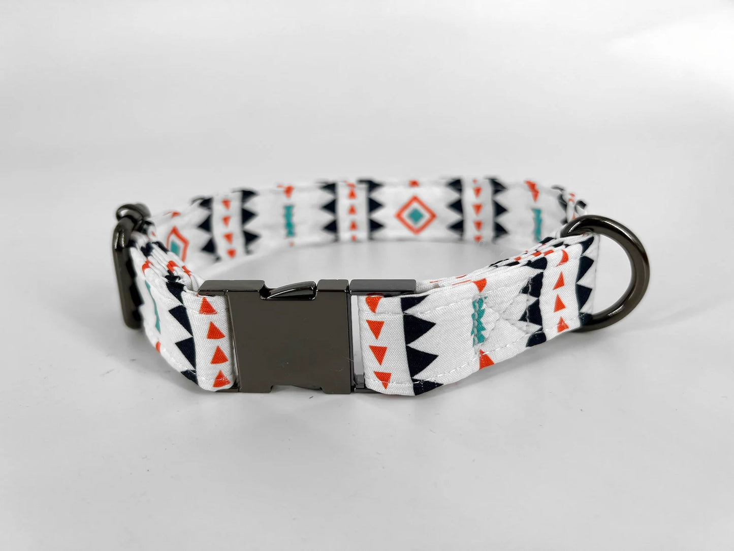 Teal Boho Dog Collar