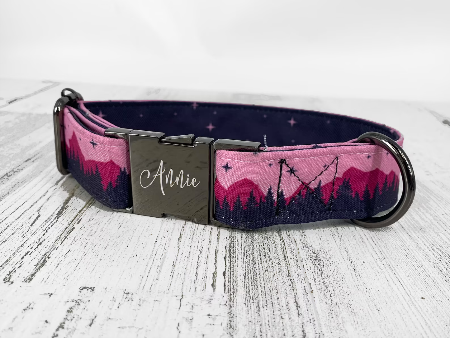 Panorama Mountain Dog Collar